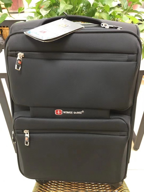 Легкая тканевая сумка 20 дюймов 22 дюймов 24 дюймов черный цвет