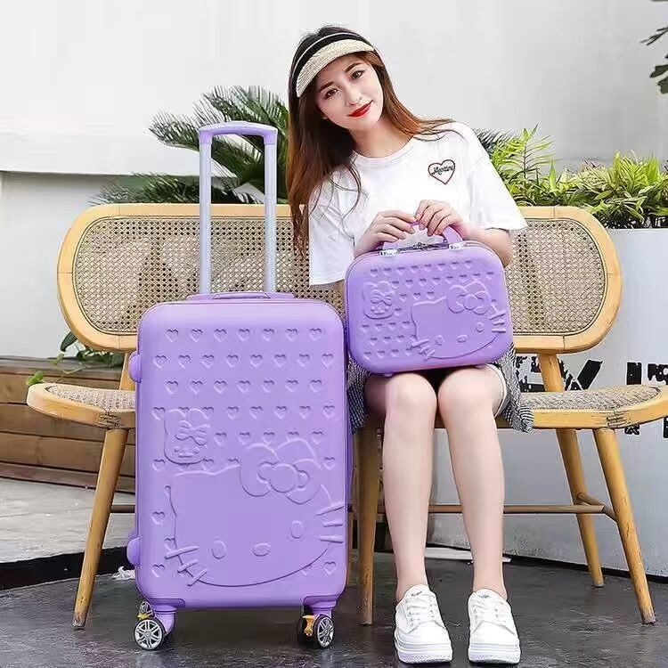 Новейшие пластиковые чемоданы для детей и подростков