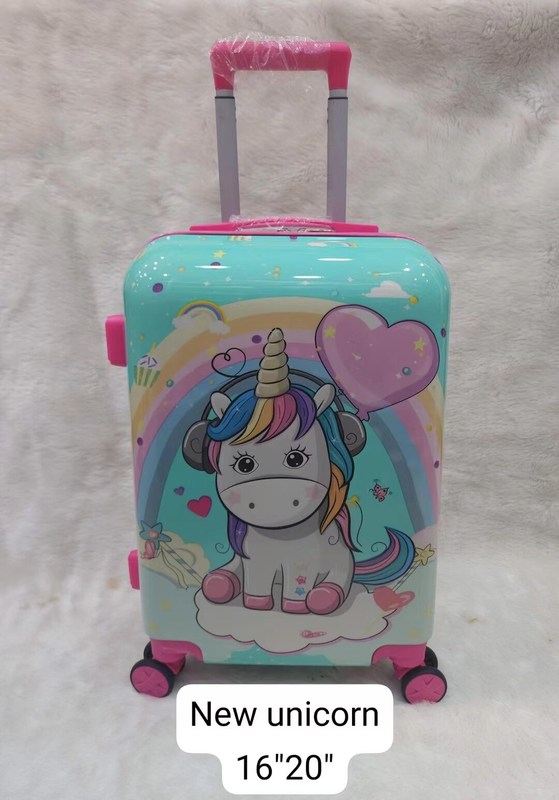 Оптовая торговля Детские путевые чемоданы Коробка высокого качества Мультфильмы Скутер Чемоданы Мода Детские на багаже