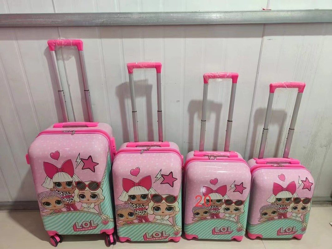 16/18/20/22 дюймовый водонепроницаемый детский печатный багаж для путешествий ПК для детей Торба с колесами для школы