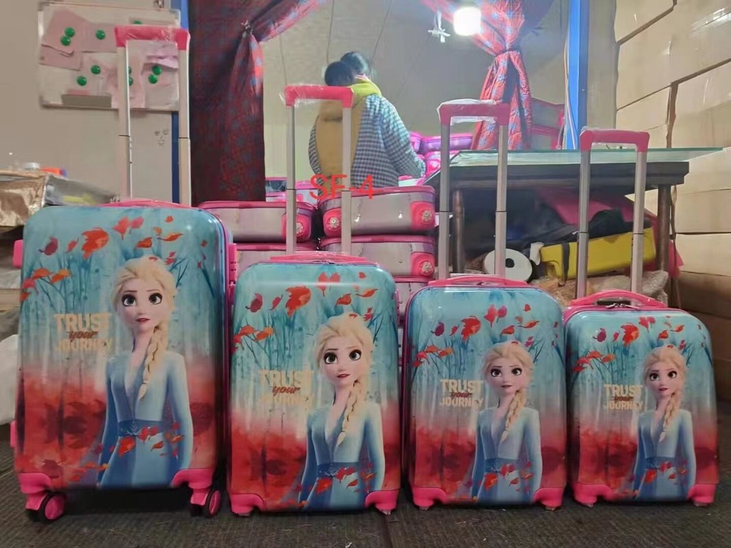 16/18/20/22 дюймовый водонепроницаемый детский печатный багаж для путешествий ПК для детей Торба с колесами для школы