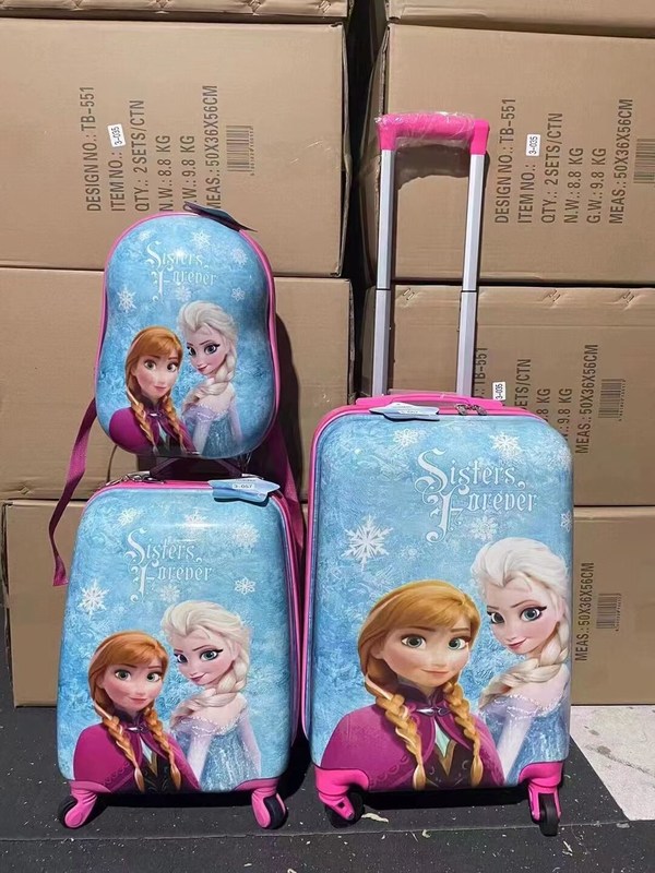 Модные мультфильмы на ПК Детские принтеры ездят на твердой раковине Чемодан для путешествий Чемодан для путешествий