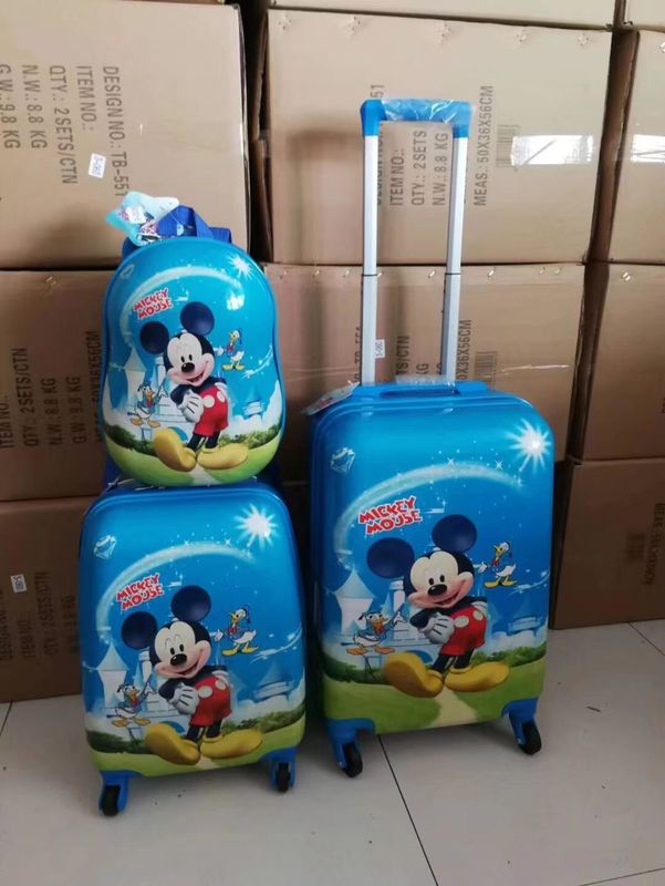 Фабрика Низкая цена Дети Рулевой Kinder чемодан Кабинная сумка Носить чемодан Дети багаж