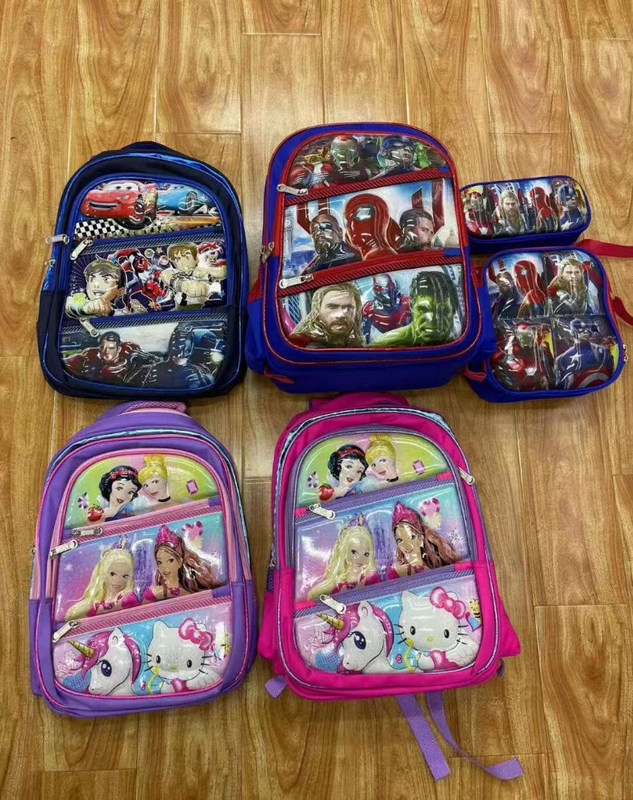 Back To School Supplies Kit Rucksack 2024 Школьные сумки Детские школьные сумки Для мальчиков Мультфильмы Школьные сумки