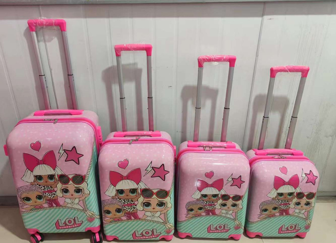 Детский водонепроницаемый скейтборд троллейбус чемодан Милый мультфильм печать универсальные колеса скейтборд чемоданы