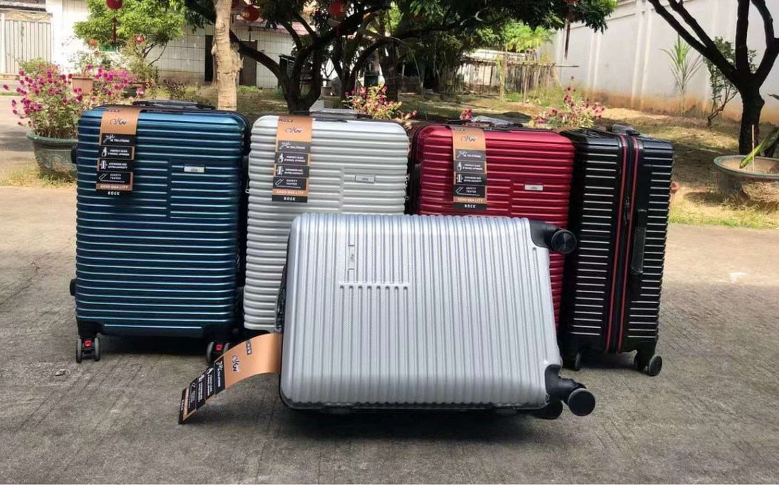 Фабричная цена ABS унисекс багажник портативный троллейбусный чемодан на заказ 20 24 28 дюймовый багаж для путешествий