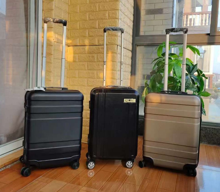Набор багажа 3 шт. ABS Набор багажа с спиннерными колесами TSA Lock Легкий прочный семейный чемодан