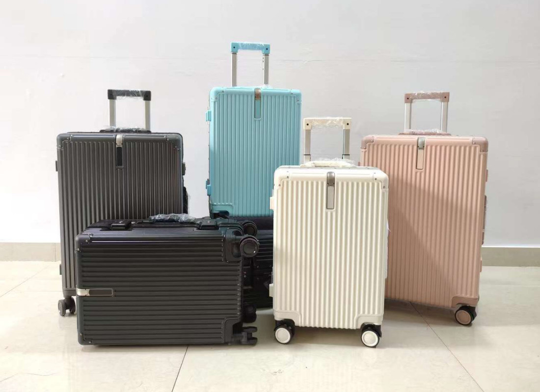 Чемодан для деловых поездок 20 24 дюймовый портативный чемодан с алюминиевой рамкой