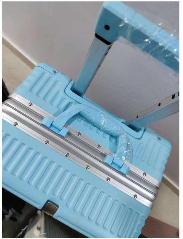 Чемодан для деловых поездок 20 24 дюймовый портативный чемодан с алюминиевой рамкой