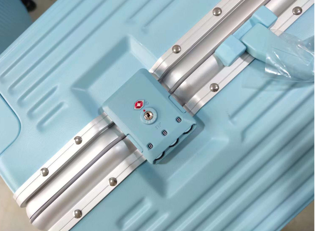 Чемодан для деловых поездок 20 24 дюймовый портативный чемодан с алюминиевой рамкой