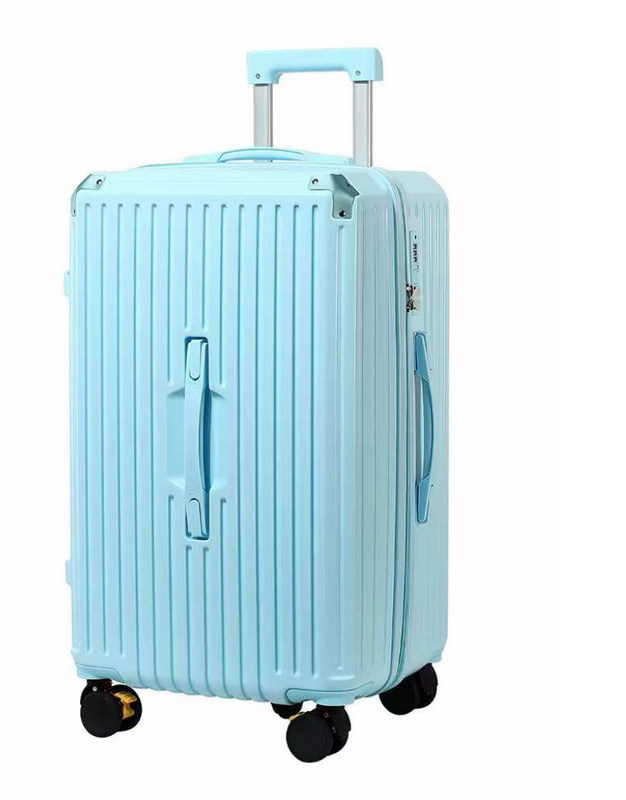 Большой объем тяжелой сумки с держателем чашки USB зарядка на пяти колесах чемодан Новый модный багажник